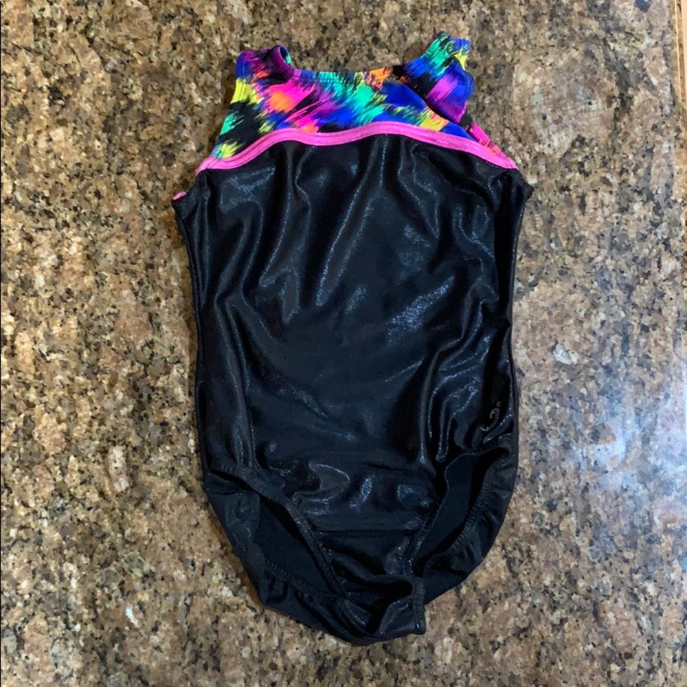 Illusion activewear gymnastics/dance leotard